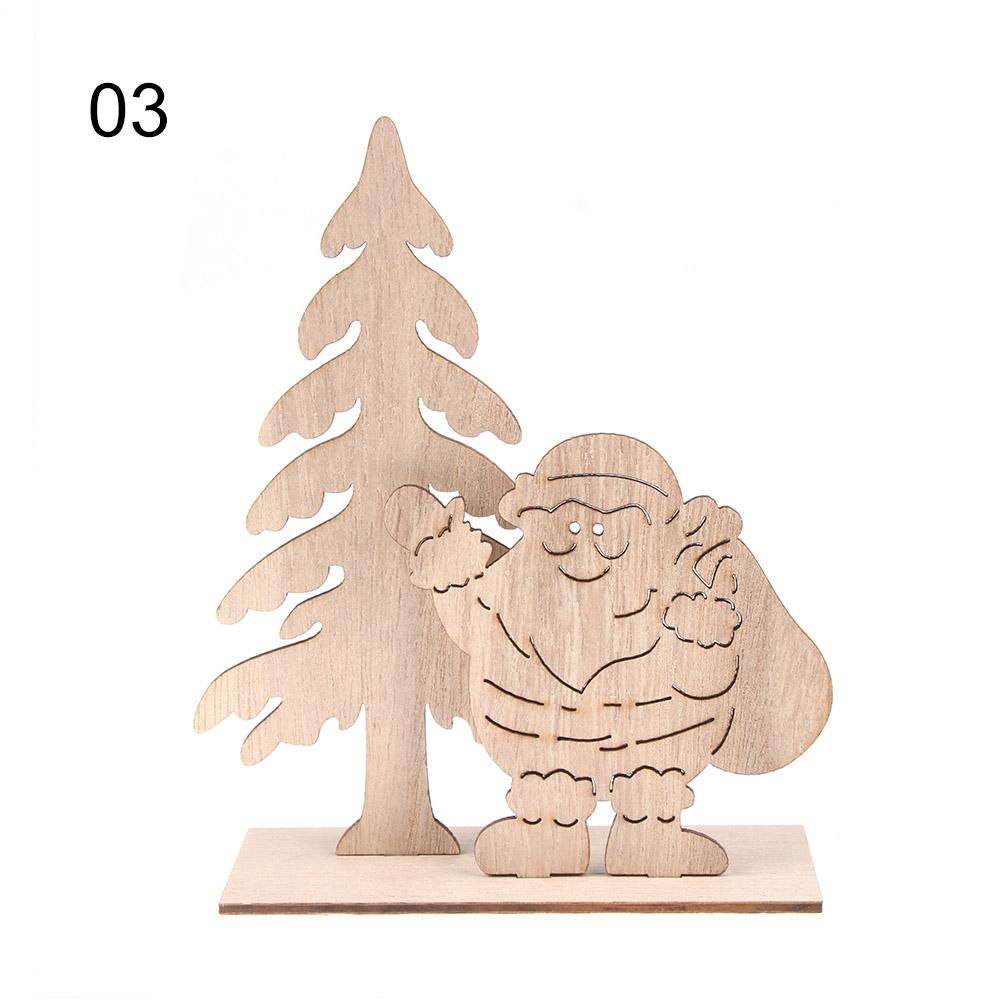 1 шт. Новые деревянные срезы, поделки на рождественскую елку с креативными деревянными звездами для рождественских украшений для домашней вечеринки