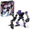 LEGO Marvel Black Panther Mech Armor 76204 Building Kit, Collectible Mech/Minifigure Superhero for Kids Ages 7 and Up (124 Pieces)