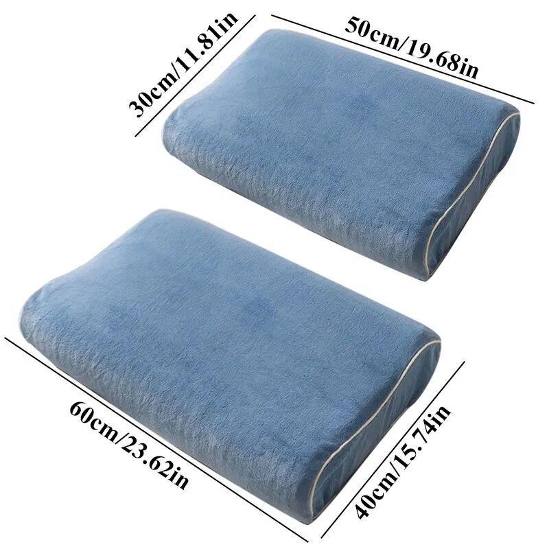 Однотонное постельное белье, мягкая наволочка, наволочка, минималистский стиль, наволочка из хлопкового латекса