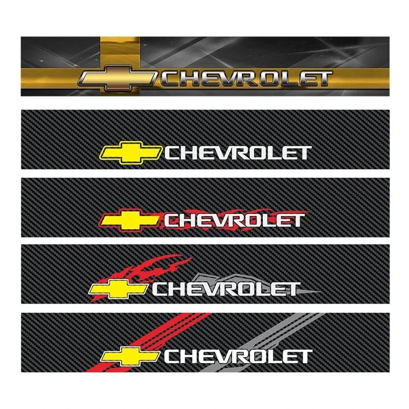 AABJS1 Car Front Rear Windshield Stickers Reflective Protective Decal for Chevrolet AVEO CAPTIVA CRUZE EQUINOx IMPALA MALIBU Sail TRAX