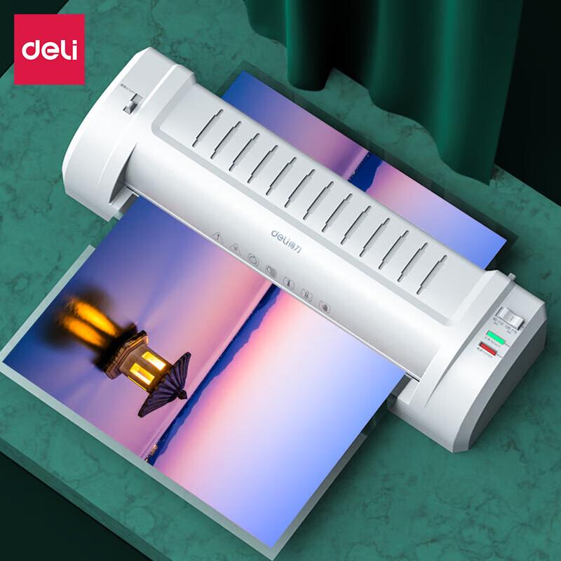 Deli Фотоламинатор A3/A4, штепсель CN (адаптер в комплекте)