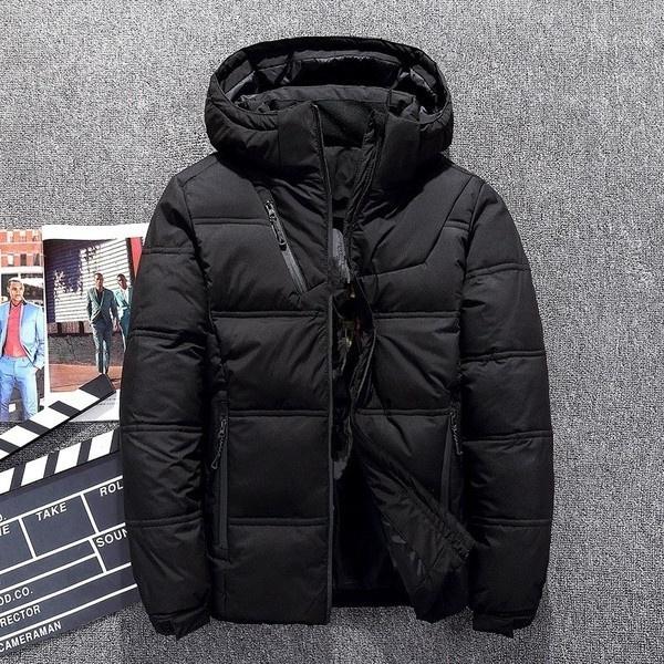 Зимняя мужская куртка, пуховик, ветровка, верхняя одежда, пальто, парка, теплое пальто, мужская пуховая куртка, большие размеры