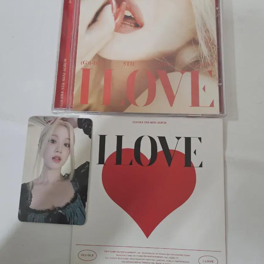 Gidle I Love Jewel Version+ Miyeon Photocard