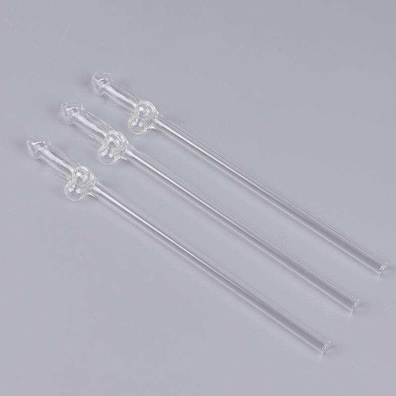 Забавная стеклянная трубочка креативные соломинки из боросиликатного стекла термостойкие многоразовые трубочки кухонный инвентарь принадлежности для вечеринок
