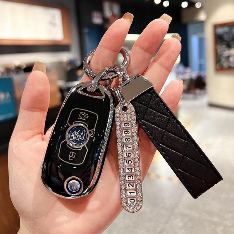 Чехол для ключей Buick Verano, Encore GX, LaCrosse, Regal GS, Excelle, GL6 для женщин