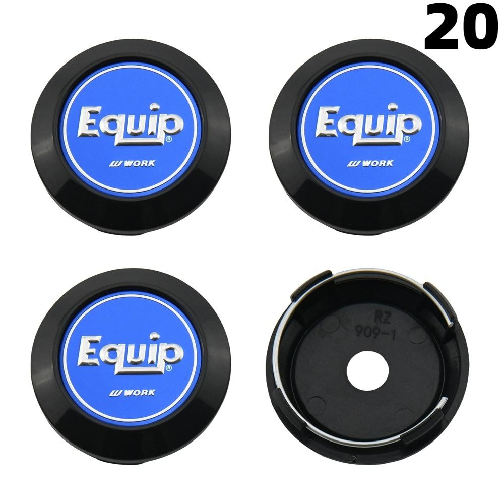 4PCS 64MM OD / 60MM ID Cap For Rims WORK EMOTION EQUIP MEISTER VS Emblem Wheel Center Cap Sport Car Logo Wheel Cover Hub caps