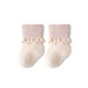Newborn Infants Frilly Socks Soft Girls Cotton Sock For Kids Flower Pattern Children's Sock High Quality Baby Socken