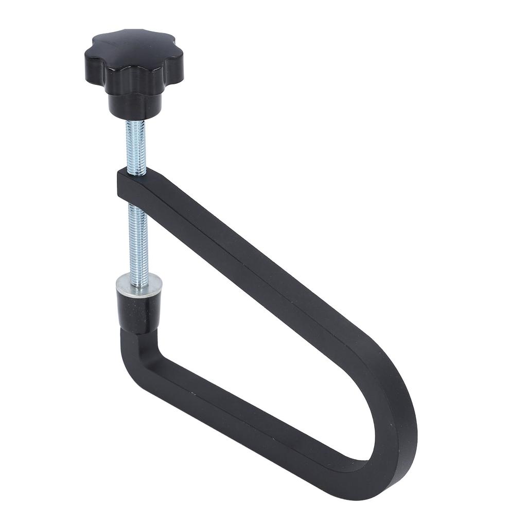 Acoustic Guitar Bridge Clamp Cast Steel Deep Throat U Clamp Folk Guitar Repair Tool R260 Black