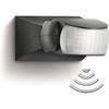 Détecteur De Mouvement Infrarouge IS 1 120° Orientable Portée 10m IP54 - STEINEL - Noir