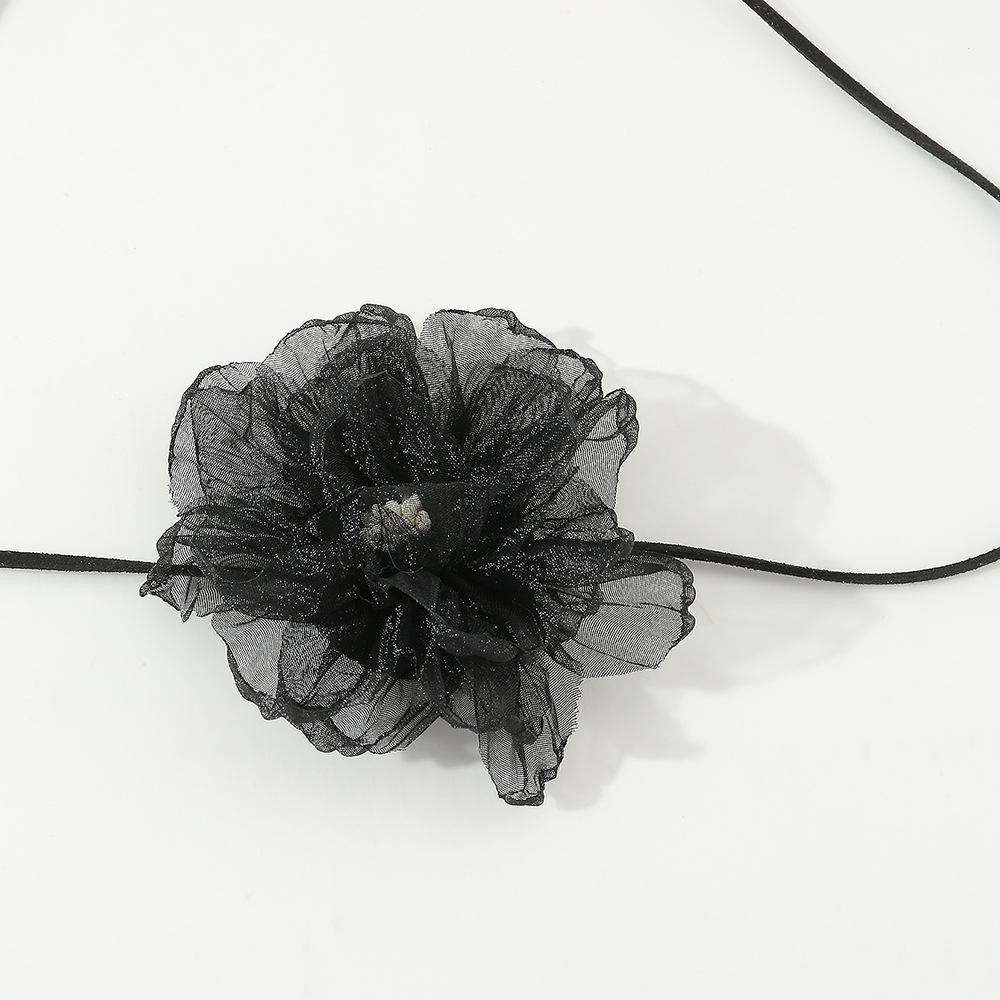 Wax Line Hand-tied Necklaces Y2K Choker fashion Leather wax necklace