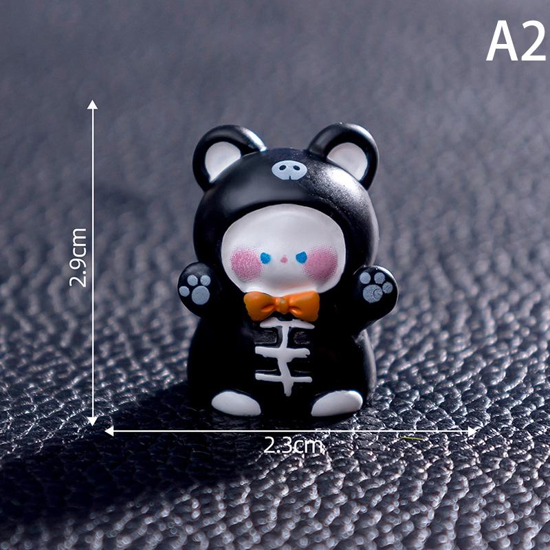 Украшения на Хэллоуин, кавайные настольные украшения, подарок на Хэллоуин для детей, аксессуары для салона автомобиля, принадлежности