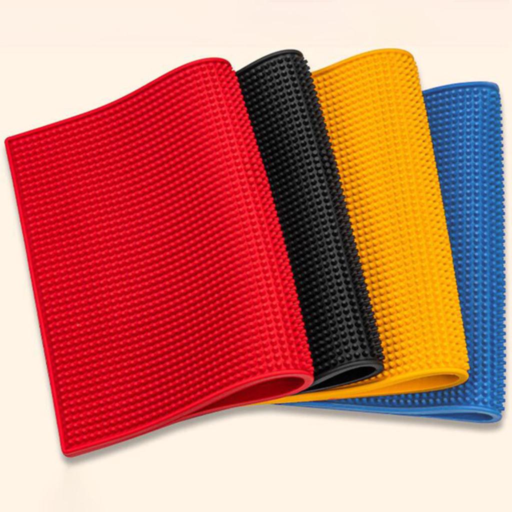 Прочный барный коврик ПВХ подставка для кофе Нескользящий коврик для чашки Водонепроницаемый Термостойкий Дренажный коврик для бара Кафе Бариста Коктейль Бармен