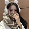 Windproof Winter Plush Earmuffs Warm Women Earflap Korean Bear Ear Earmuffs  Girls