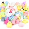 10pcs Random Mini Squishy Mochi Squishy Toy Party Favors Kawaii Animal Squishy Stress Toy Unicorn Piggy Cat Toy for Kid Girl Boy