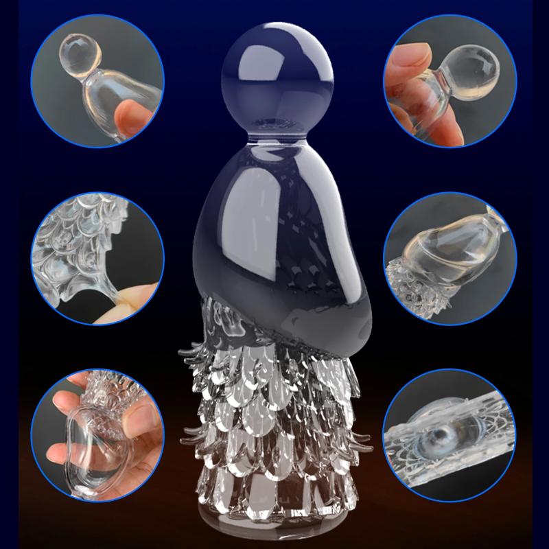 Задержка эякуляции Сексуальные товары для взрослых Десенсибилизированные частицы, покрытие головки, увеличение и утолщение пениса 2 шт.