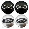 Car Sticker 2025 Hot New 56MM Car Decals Wheel Rims Center Hub Stickers for Ford Kuga Fusion Shelby ST RS Mondeo Focus 2 3 Fiest