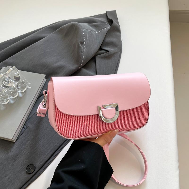 Simple 2025 New Spring Fashion This Year Popular Flip Casual Messenger Handbag Bag Women