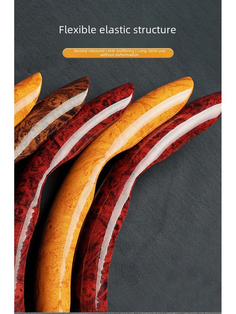 Mahogany Grain Anti-Slip Steering Wheel Cover for Men - Ultra-Thin, Year-Round Use