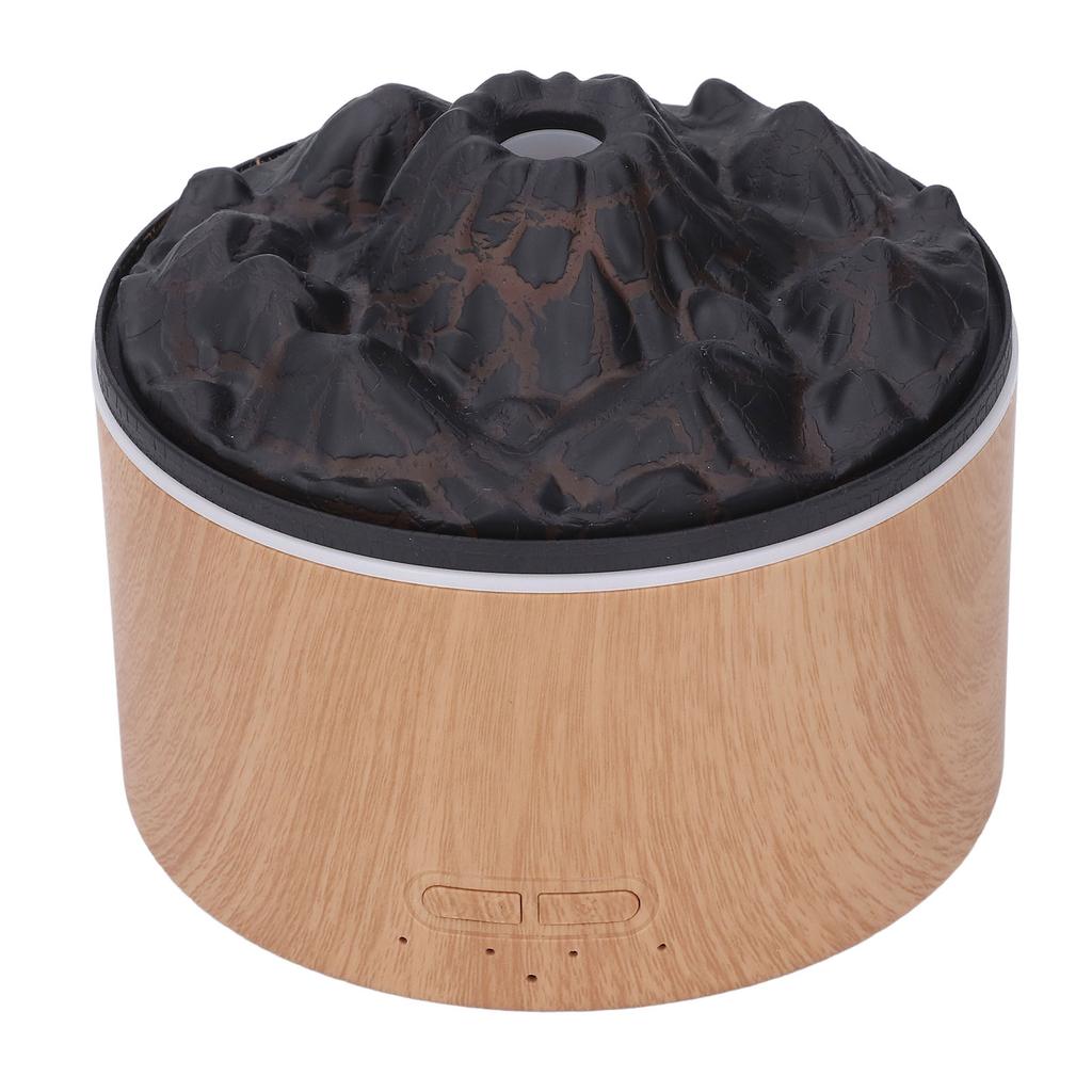 Светодиодный увлажнитель-диффузор 330 мл с двухцветным светом и 4 таймерами, увлажнитель-диффузор с эффектом вулканического пламени