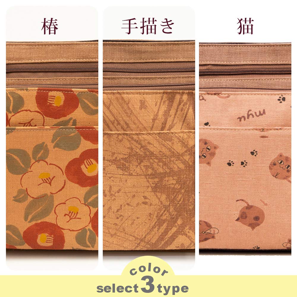 Shoulder Crossbody Made In Japanese Persimmon Shibu Body Many Shibu Hand [creareki] Women's Bag, Bag, Lightweight, Japan, Style, Dyed, Shoulder,