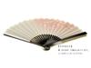 Киотский веер Веер «Сакура» Сделано в Японии Киотский бумажный веер Двусторонний ручной работы с японским узором Для женщин Для женщин