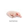 Toymany Simulation Sleeping Pink Piglet Farm Animal Model Toy Mini Figures Dolls Action Figurines Toys Children Gift Cake Decora