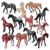 Detailed Miniature Horse Figurines Set Including 12 Beloved World Renowned Breeds