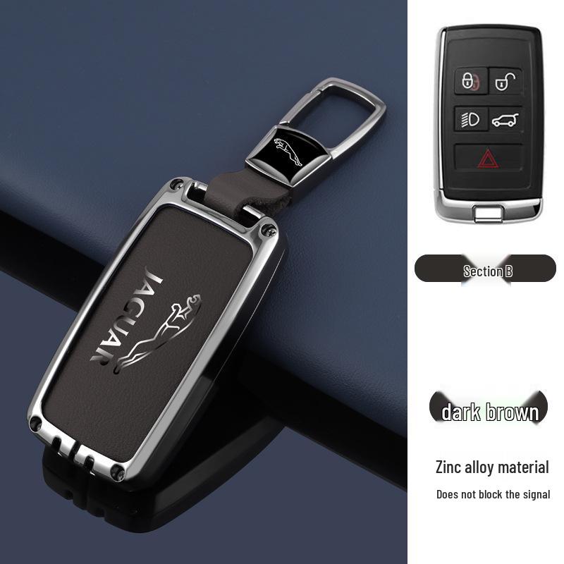 Крышка и корпус ключа Jaguar XFL, XEL, E-Pace, F-Pace, F-Type, I-Pace, XJ, XE с пряжкой.