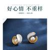 Elegant Pearl Bow Earrings Set Sterling Studs Women Valentines Gift Small  Style