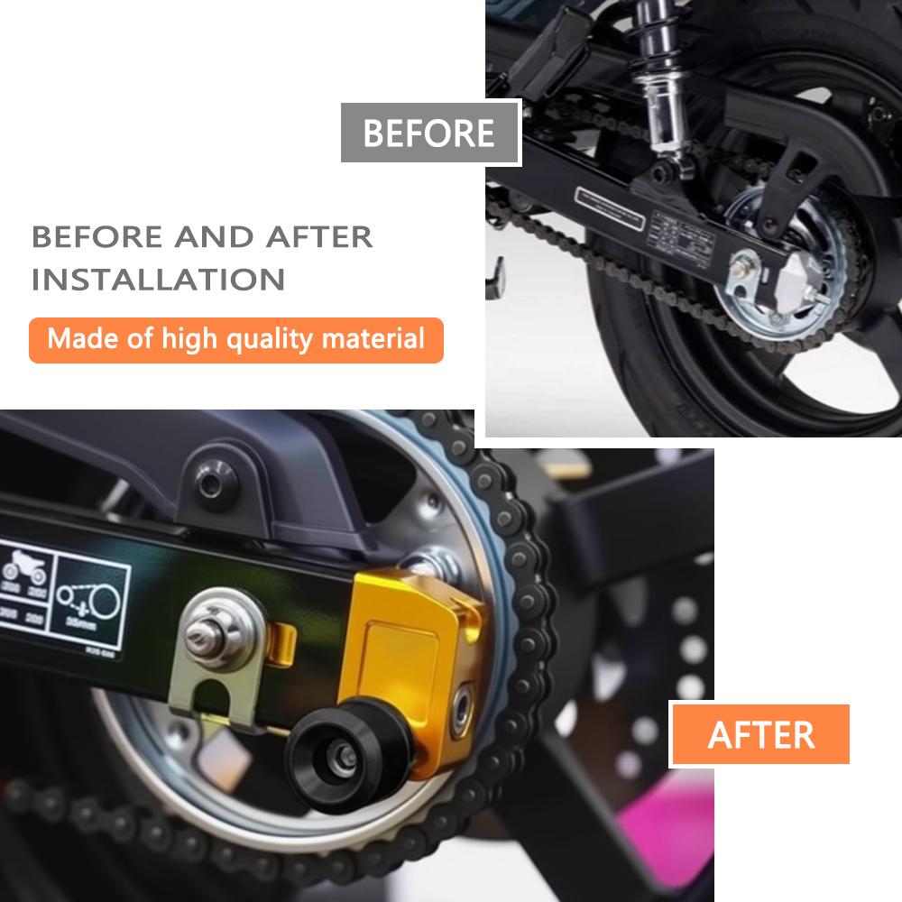 For Honda MSX125 GROM MSX125SF GROM DAX 125 MSX 125 SF 2021 2022 2023 2024 Chain adjuster Motorcycle accessories