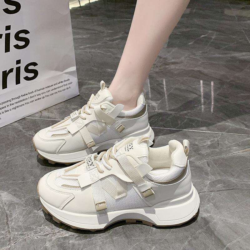 Кроссовки Daddy Shoes женские весенние студенческие ветрозащитная сетка дышащая мягкая подошва модные универсальные кроссовки