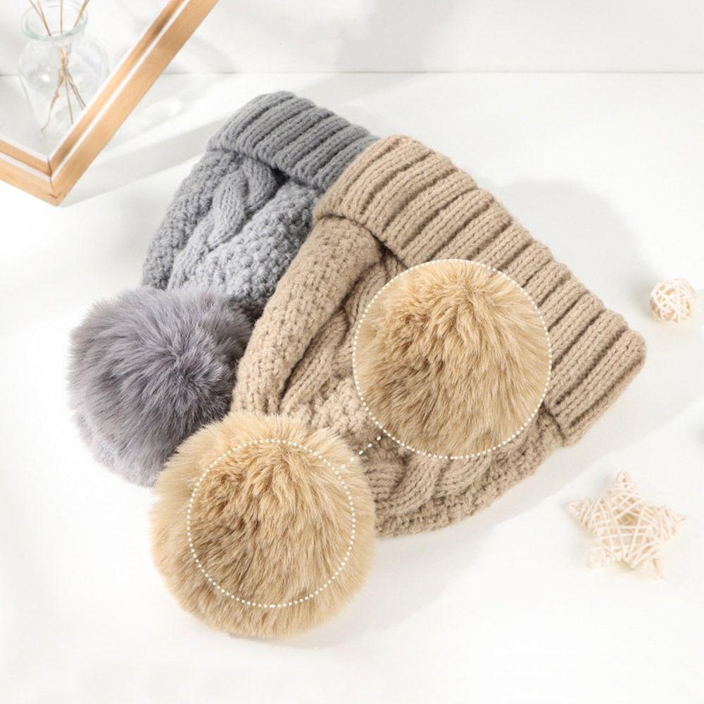 Keep Warm Knitted Cap Ear Protection Beanie Hats Outdoor Winter Hat for Men Women