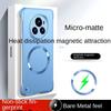 Металлический краска безрамочный жесткий чехол для Honor Magic 7 Pro Magic7 Lite 6 5 Pro X60 Pro X9C 5G магнитный для Magsafe беспроводной зарядки защитный чехол
