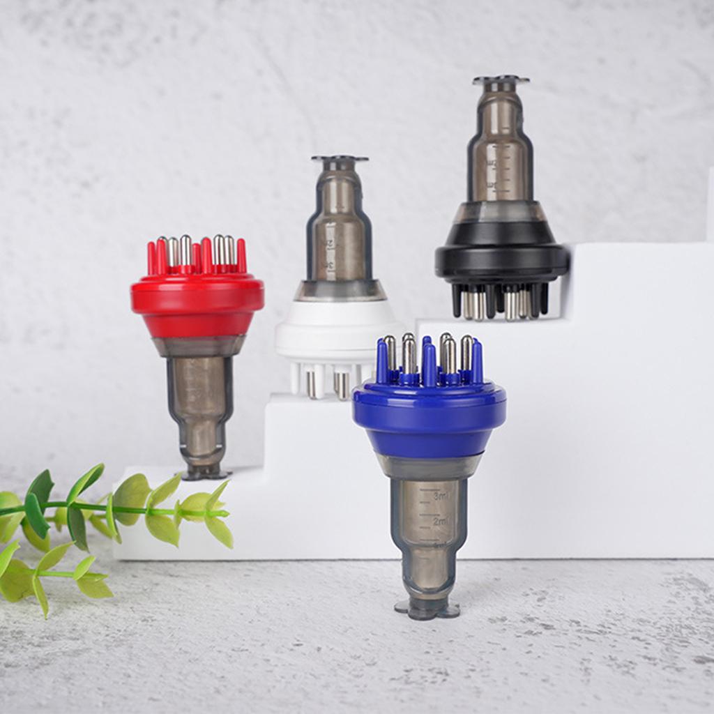 Аппликатор для масла для волос Массажер для кожи головы для роста волос Расческа для корней волос Аппликатор для масла для лечения волос