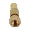 1Pcs 0.8/1.0/1.2/1.5/1.8mm Hole Brass Nozzle Garden Power Tool  Watering Irrigation System