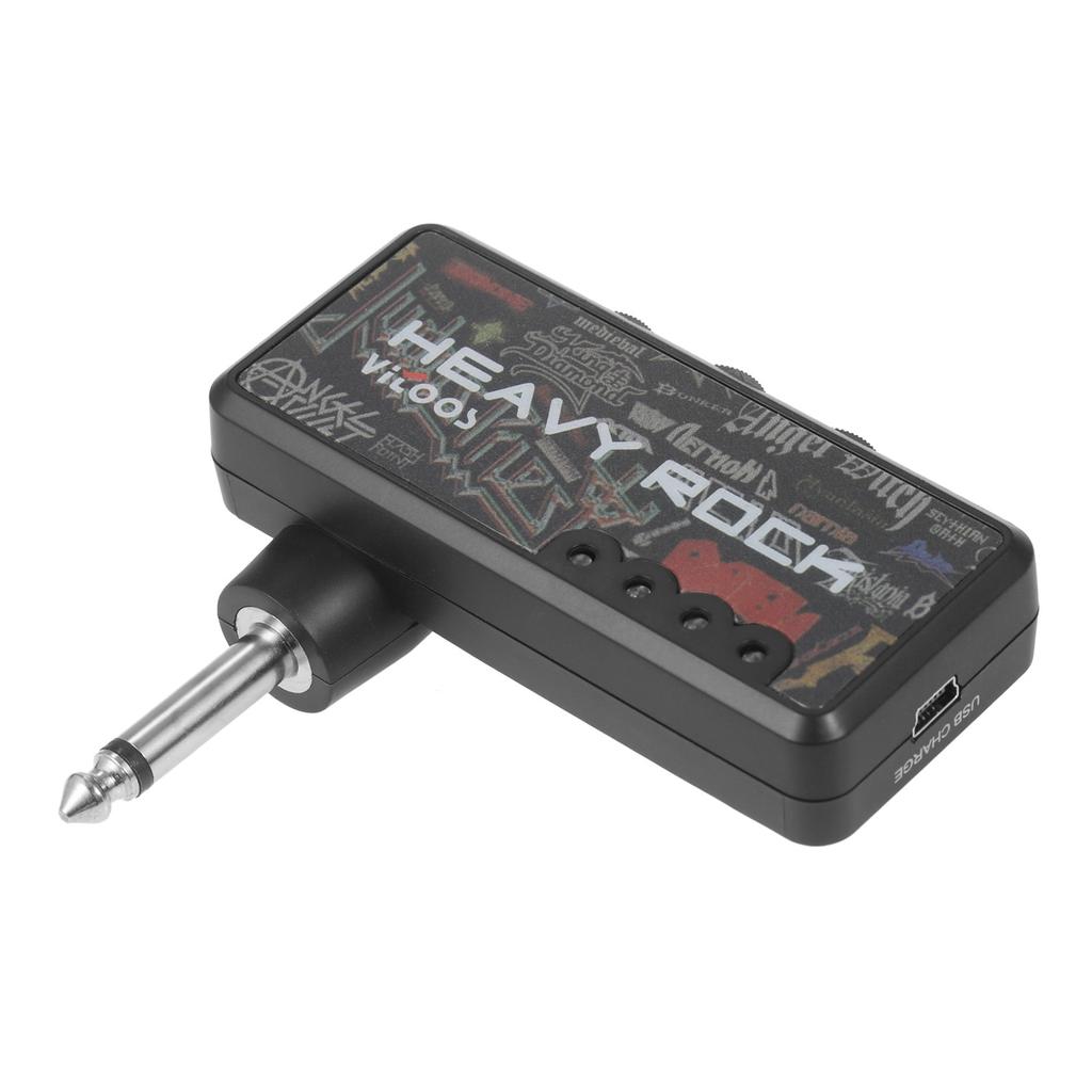 VITOOS электрогитара штекер мини усилитель для наушников усилитель тяжелый рок компактный портативный