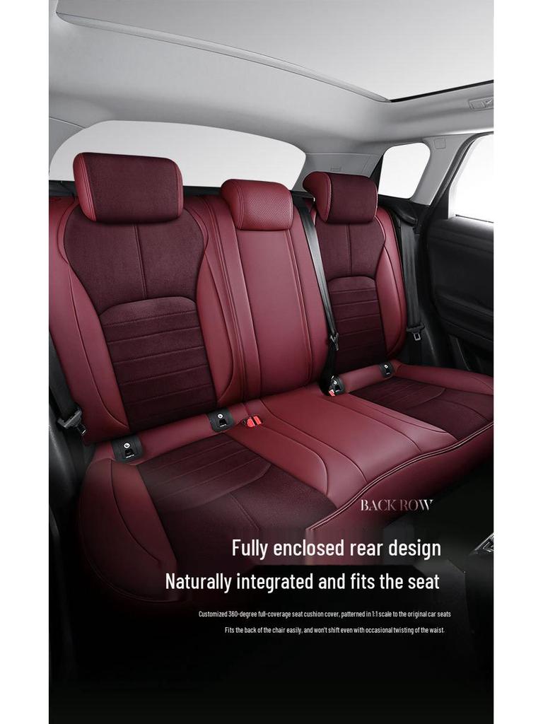 Замшевые чехлы на сиденья на заказ для Land Rover Range Rover Evoque - Полное покрытие, 5 сидений