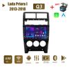 For Lada Priora I 2013-2018 2 Din Car Radio Multimedia Video Player Android GPS Navigation Audio Carplay 2+32GB