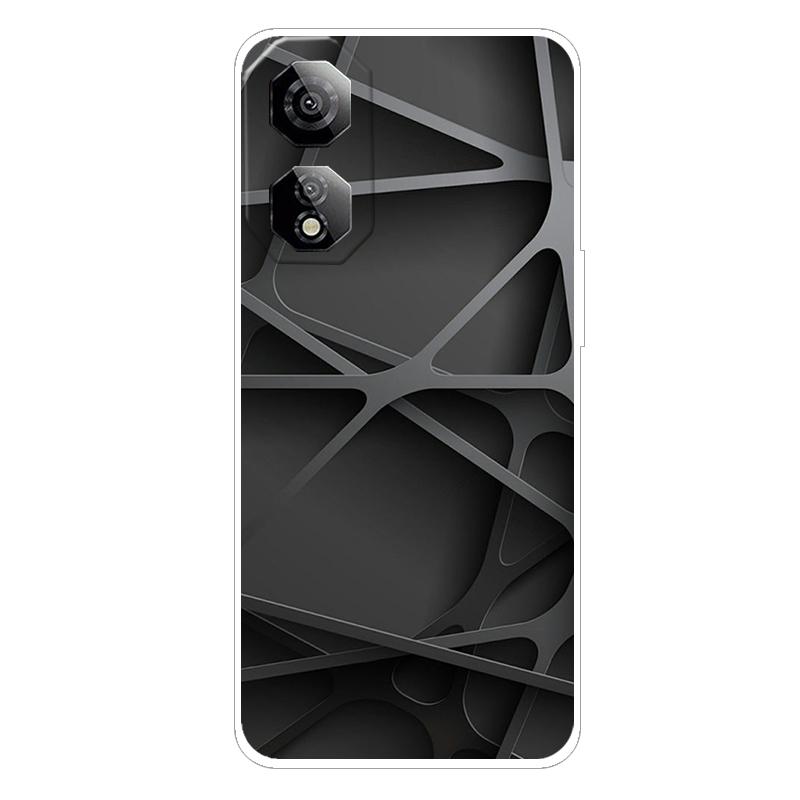 Для ZTE Nubia Neo 2 5G Чехол Фэнтези Градиент Прозрачный Корпус Телефона Для Nubia Neo2 5G Z2352N Мягкая Противоударная Задняя Крышка Funda