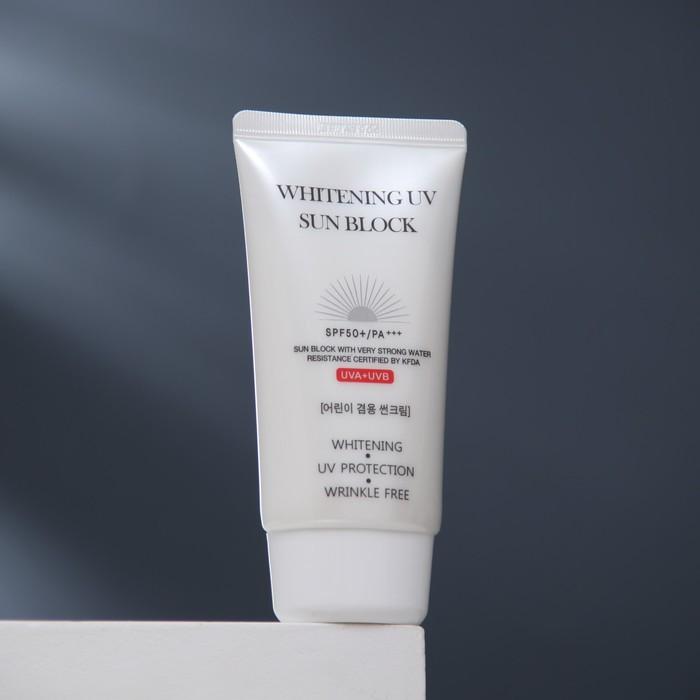 Jigott ОТБЕЛИВАЮЩИЙ УФ-СОЛНЦЕЗАЩИТНЫЙ КРЕМ SPF50 PA+++, Kbeauty, корейская косметика, образец