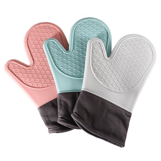 Практичные термостойкие нескользящие мягкие прихватки для выпечки в духовке для домашних изоляционных перчаток