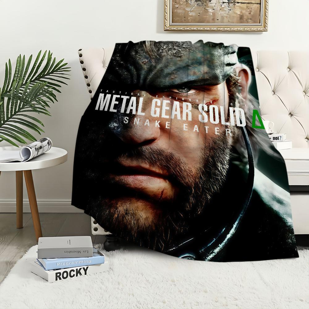 M-Металл G-Снаряжение S-Твердый Delta Snake Eater Фланелевый теплый комфорт мягкий плюшевый плед Для пикника Кровати Диваны Дома И Спальни