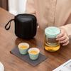 Portable Glass Travel Tea Set