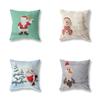 Наволочки с рождественской тематикой Аксессуары для автомобиля Офис Санта-Клаус Гостиная Диван Домашние наволочки