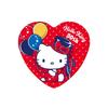 Tees Factory Hello Kitty Can H52 X Heart-Shaped Badge, Kitty, W56mm, SR-5545086KT