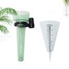 Clear Plastic Cone Rain Gauge Innovative Garden Rain Measurement Cup for Beginner Starter Gardening Plant Growing