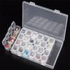 28Slots Embroidery Diamond Painting Accessories Storage Box Case Nail Art Holder
