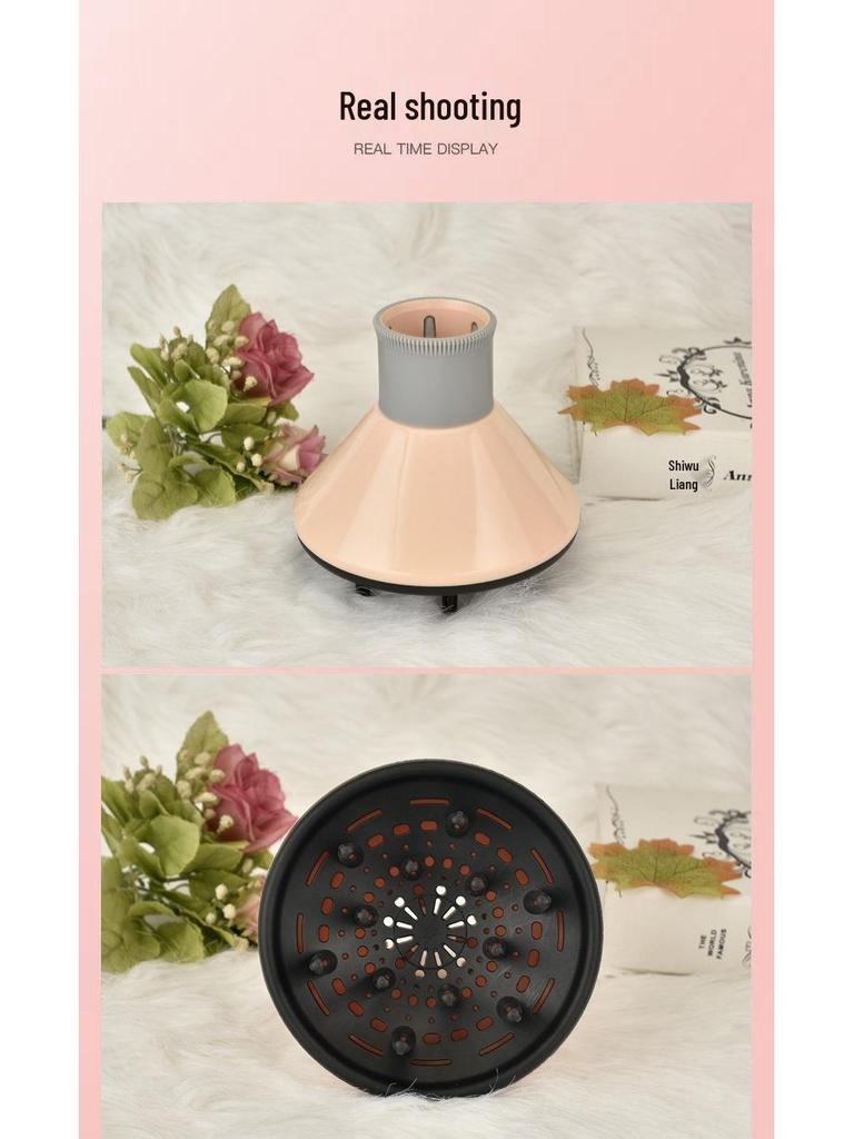 Универсальная насадка для фена для салонной укладки – Мощный поток воздуха для сушки и завивки.