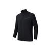 Solid Color Zipper Stand Collar Thick Jacket Men Jacket Black 152417605-3