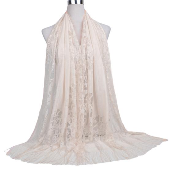 Women Chiffon Prayer Shawl Solid Color Versatile Turban Beach Towel Scarf Breathable Fabric Beach Towel Shawl